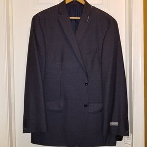NWT Blue 46L Michael Kors Suit Jacket